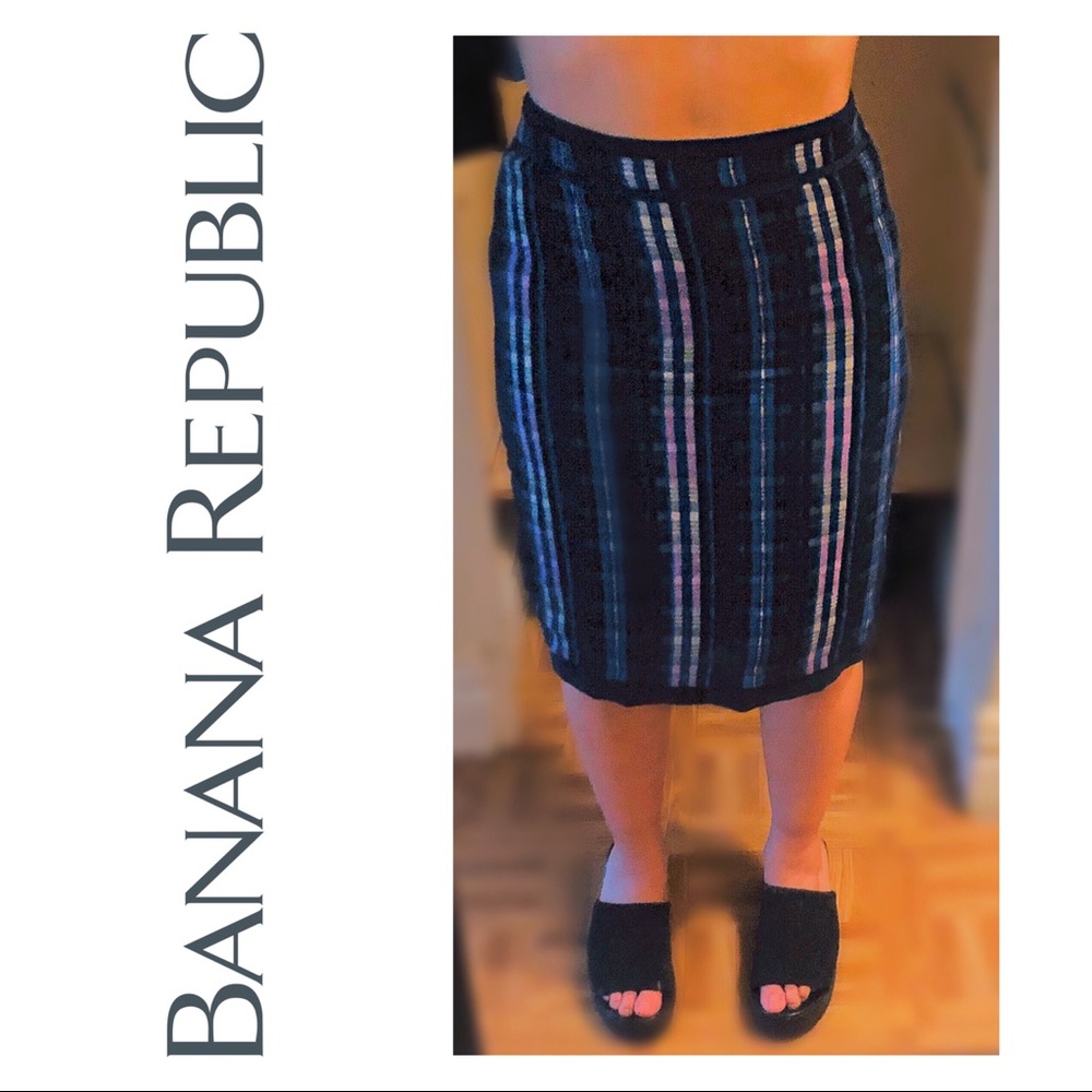 Pastel Plaid Pencil Skirt